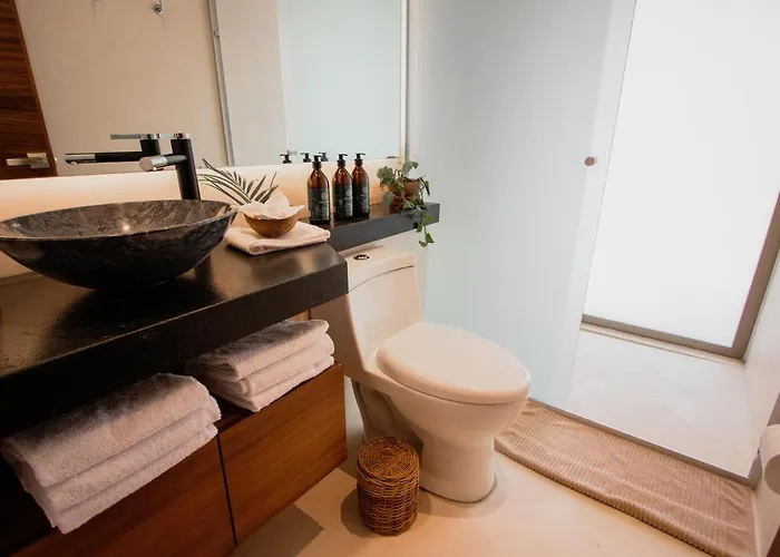 Spacious 2br - Wide Balcony W/tub & Yoga Deck Apartment Tulum